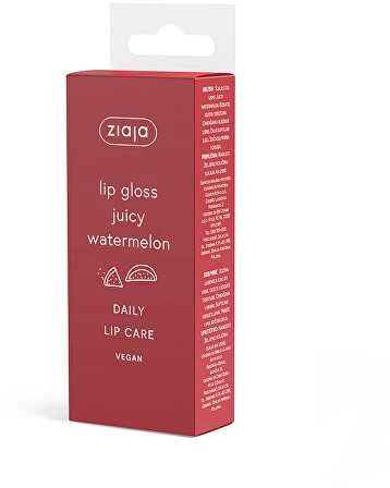 Ziaja Bálsamo Labial Con Brillo Juicy Watermelon, 12 ml