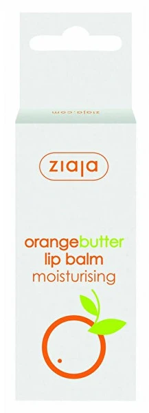 Ziaja apelsinų serijos lūpų balzamas 10 ml