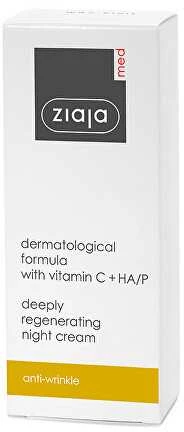 Ziaja naktinis regeneruojamasis kremas (giliai regeneruojantis naktinis kreminis) 50 ml