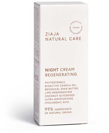 Ziaja Natural Care naktinis regeneruojamasis kremas (naktinis kreminis) 50 ml