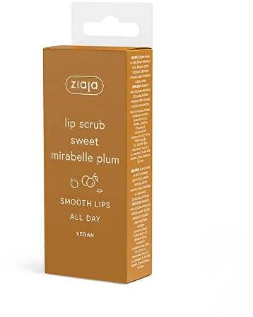 Ziaja Sweet Mirabelle Plum Sugar lūpų šveitiklis, 12 ml