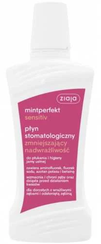 Ziaja Sensitiv 500 ml Mint Perfect Sensitiv burnos skalavimo skystis