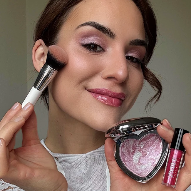 Zmile Cosmetics rinkinys – kosmetinių teptukų rinkinys