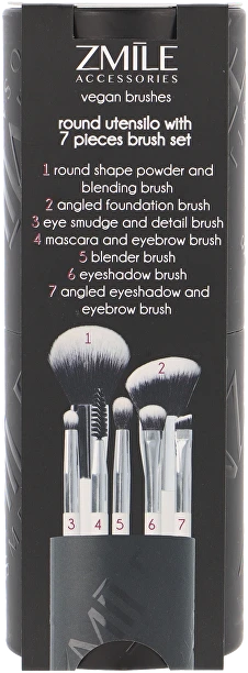 Zmile Cosmetics rinkinys – kosmetinių teptukų rinkinys
