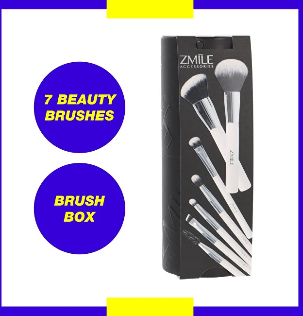 Zmile Cosmetics rinkinys – kosmetinių teptukų rinkinys