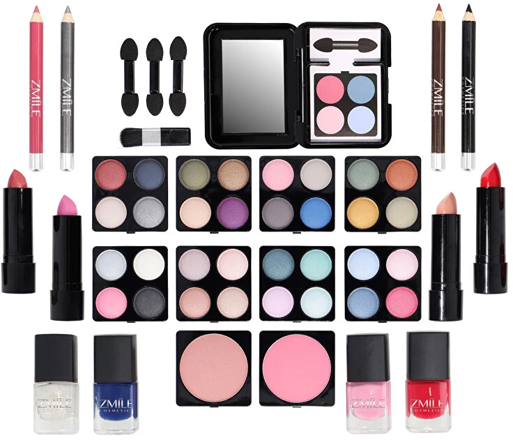 ZMILE COSMETICS Everybody´s Darling Makeup Palette dekoratyvinės kosmetikos lagaminėlis