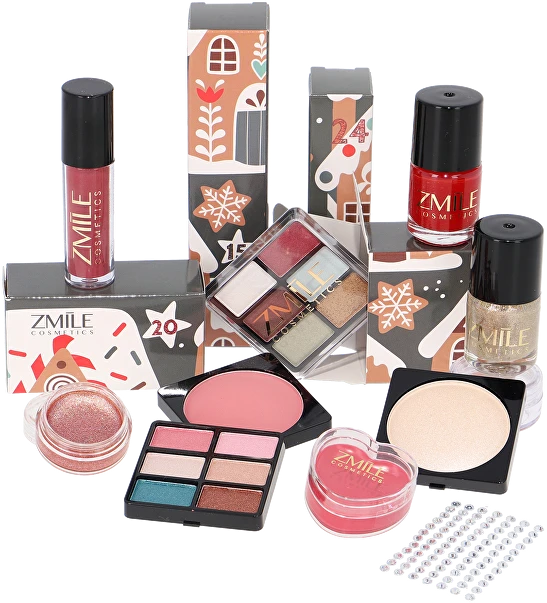 Zmile Cosmetics Square Ginger Glow Calendar - Adventní kalendář