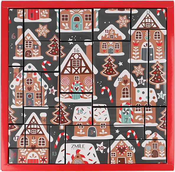 Zmile Cosmetics Square Ginger Glow Calendar - Adventní kalendář