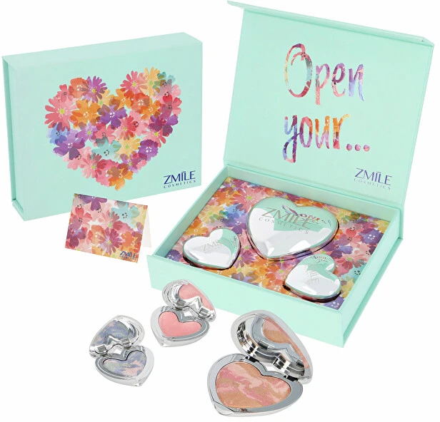 ZMILE COSMETICS Sweethearts Pastel Love skaistalai
