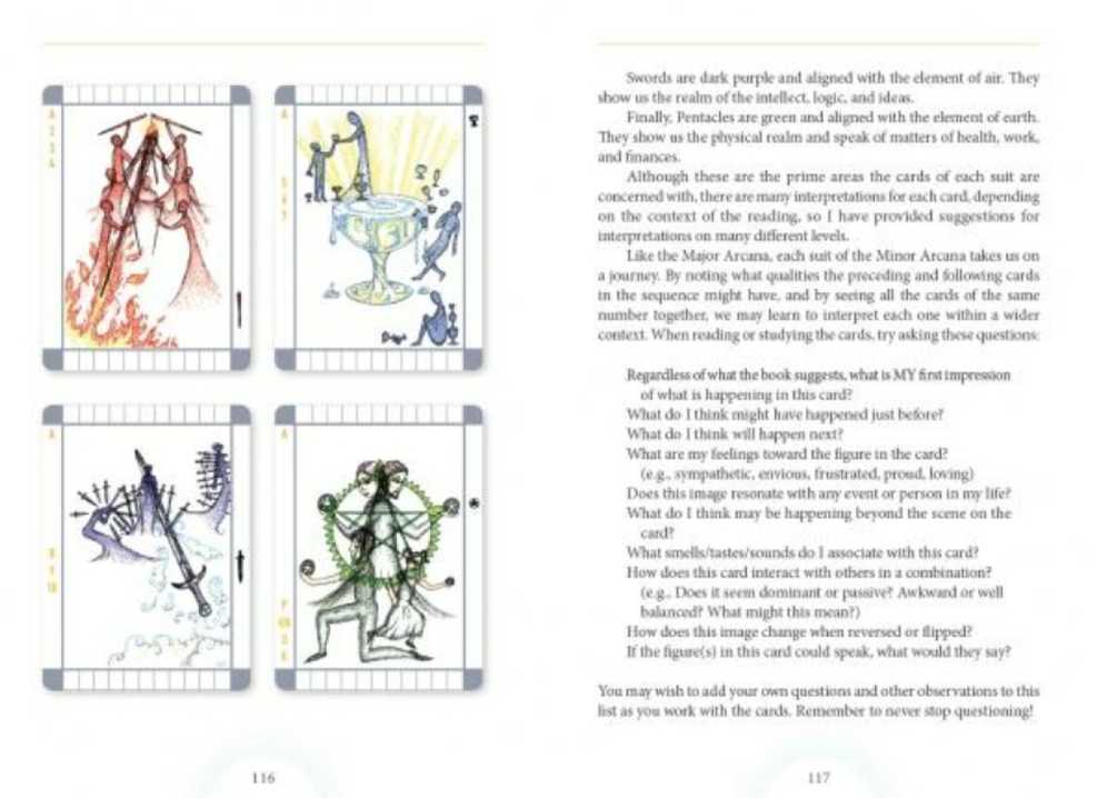 Schiffer Publishing Transparent Tarot kortos 2-asis leidimas