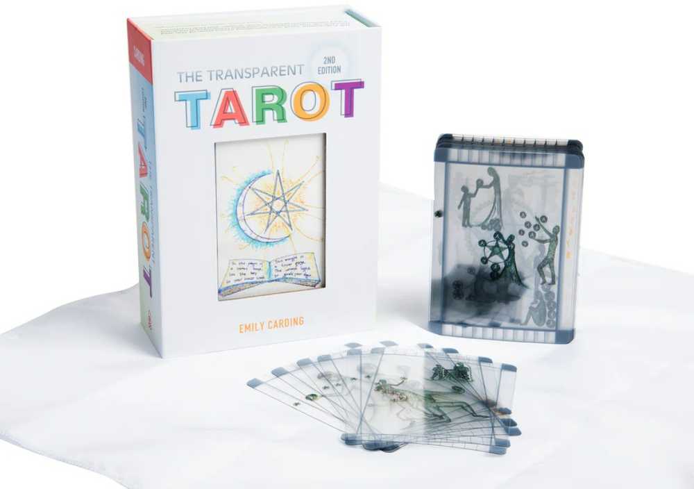 Schiffer Publishing Transparent Tarot kortos 2-asis leidimas