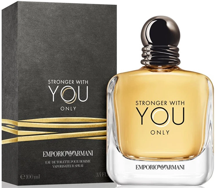 Kvepalai vyrams Emporio Armani Stronger With You Only EDT, 100 ml aprašymas - Prekės nuotrauka