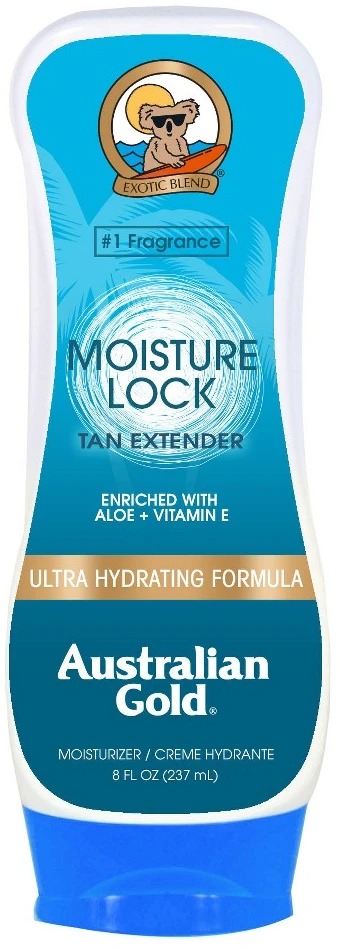 Australian Gold Moisture Lock Tan Extender Drėkinantis pienelis po deginimosi, 237 ml aprašymas - Prekės nuotrauka