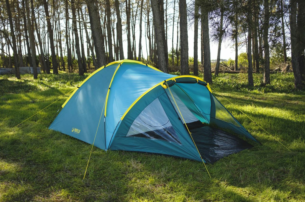 Bestway Trivietė stovyklavimo palapinė Pavilio Activemount, mėlyna ...