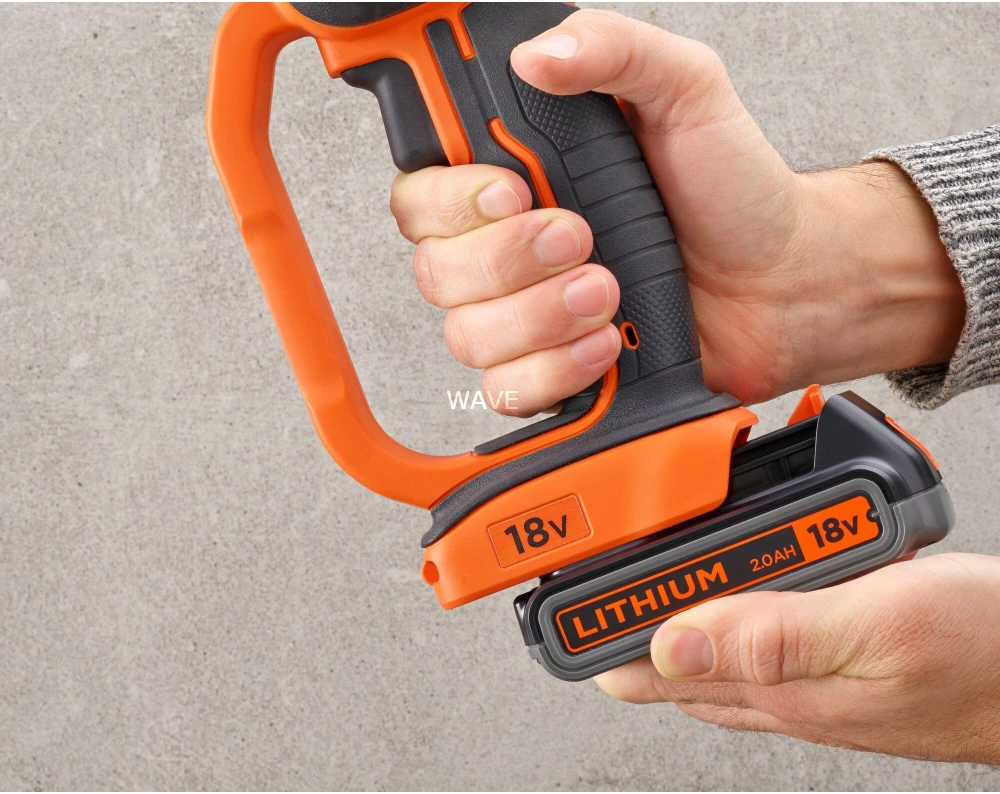 Kampinis šlifuoklis Black & Decker BCG720N-XJ (be akumuliatoriaus ir kroviklio)
