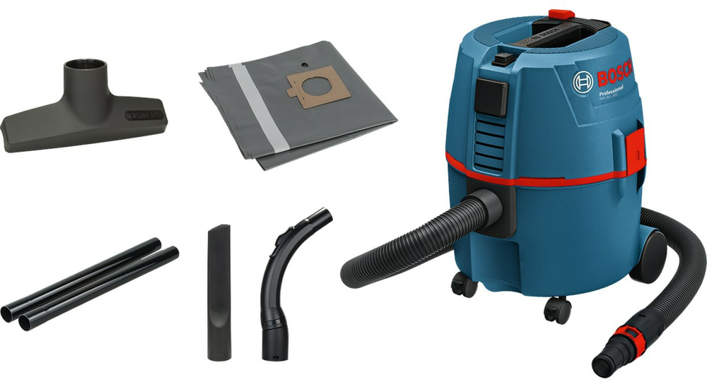 Lot de 5 Sachets en non-tissé pour Aspirateur BOSCH GAS 15 et GAS 2