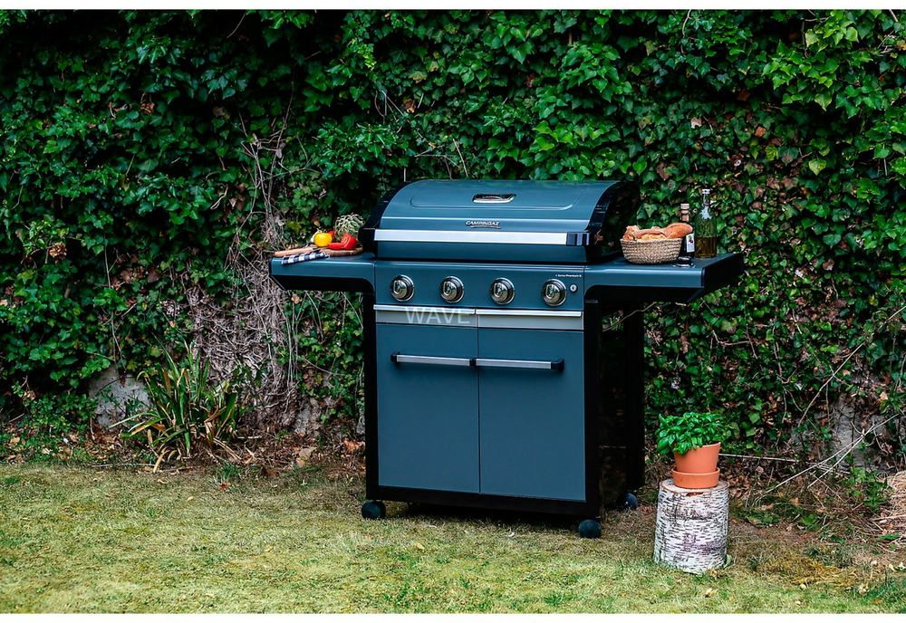 Campingaz Garden Gas Grilis 4 Series Premium ketaus grotelės 72x46 cm