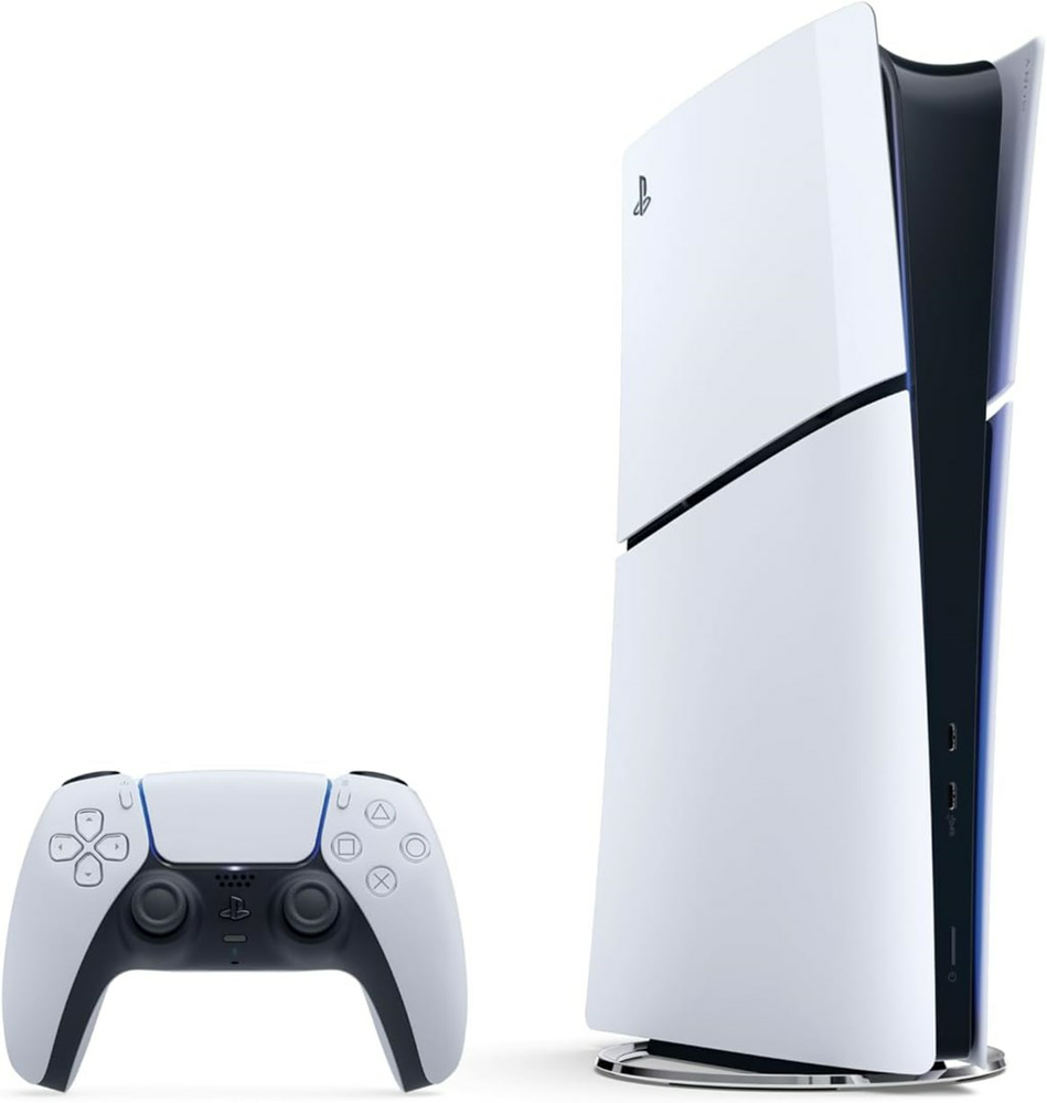 Konsolė Sony PlayStation 5 Digital Slim Edition 1TB SSD Wi-Fi, Balta