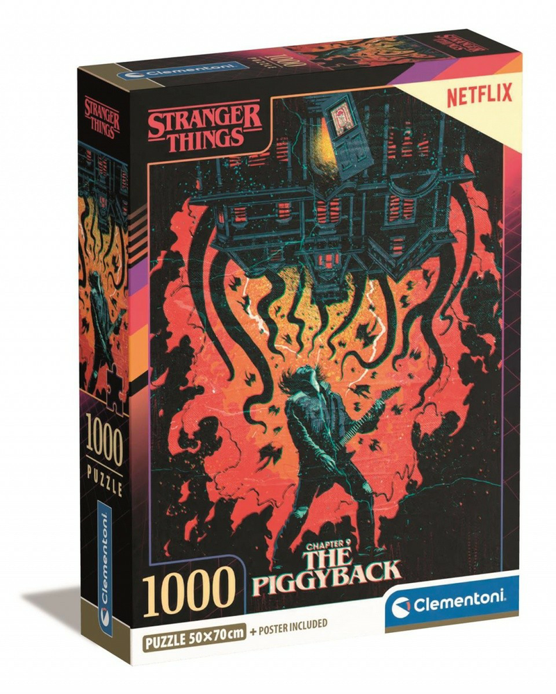 Clementoni Dėlionė 1000 vnt. - Stranger Things aprašymas - Prekės nuotrauka