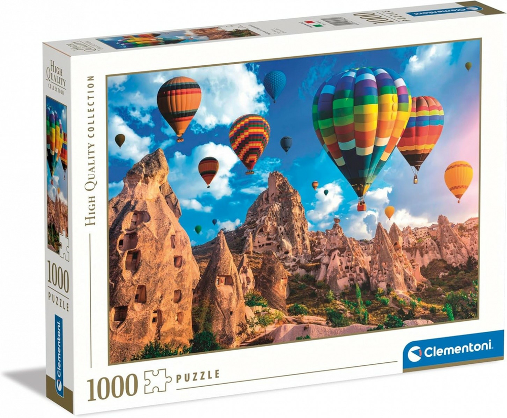 Clementoni Dėlionė 1000 vnt. - Oro balionai aprašymas - Prekės nuotrauka