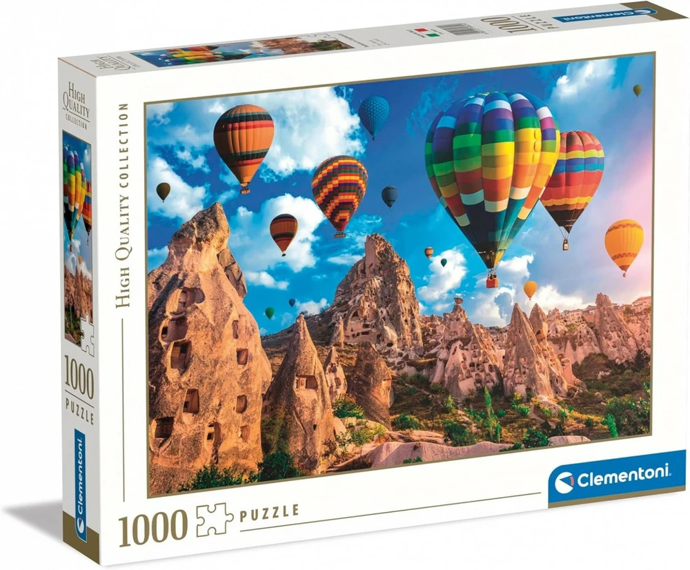 Clementoni Dėlionė 1000 vnt. - Oro balionai aprašymas - Prekės nuotrauka