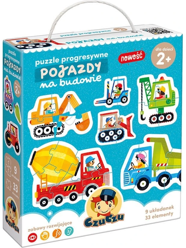 CzuCzu Dėlionė 33 vnt. - Transporto priemonės aprašymas - Prekės nuotrauka
