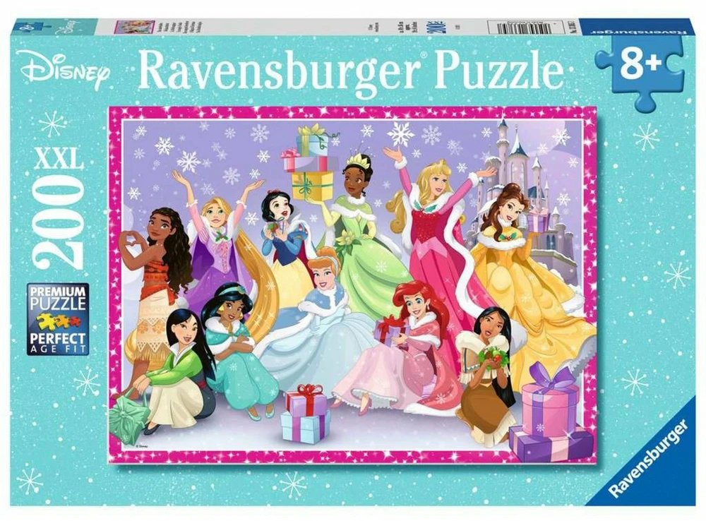 Ravensburger Dėlionė 200 vnt. - Disney Princesių Kalėdos aprašymas - Prekės nuotrauka