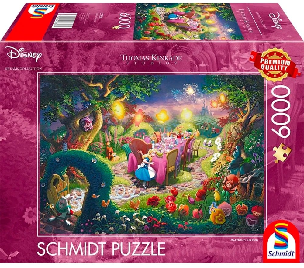 Schmidt Dėlionė 6000 vnt. - Thomas Kinkade: Liūtas karalius aprašymas - Prekės nuotrauka