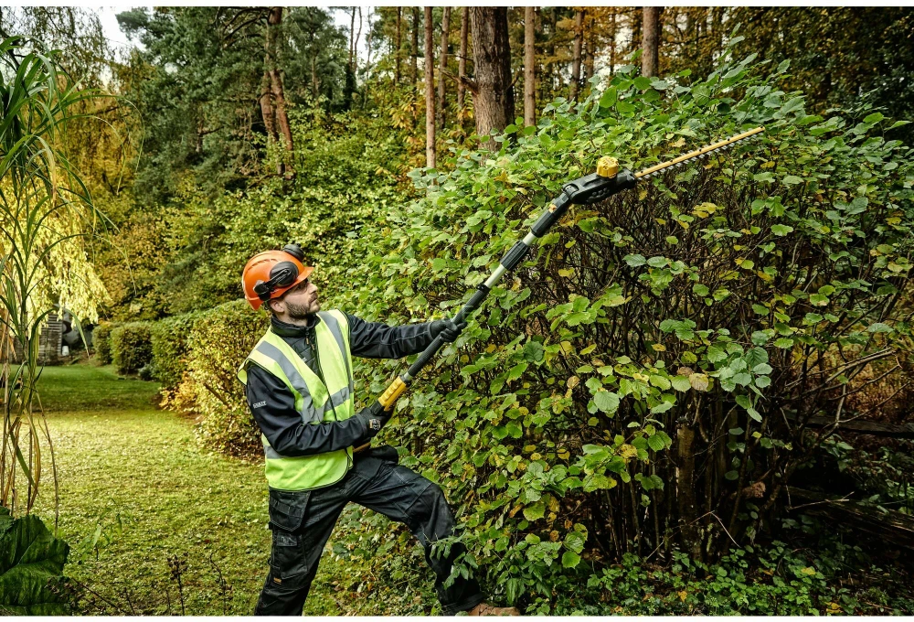 Akumuliatorinės gyvatvorių žirklės Dewalt DCMPH566N (be akumuliatoriaus ir kroviklio)