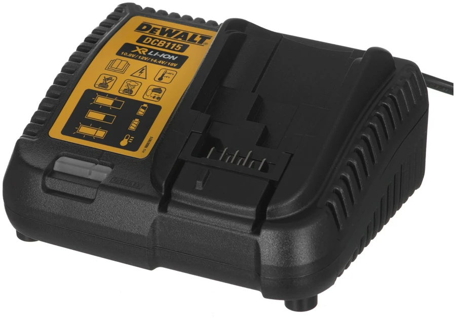DeWALT akumuliatorinis suktuvas gręžtuvas DCD791P2, 18V, 70Nm, 2x5.0Ah