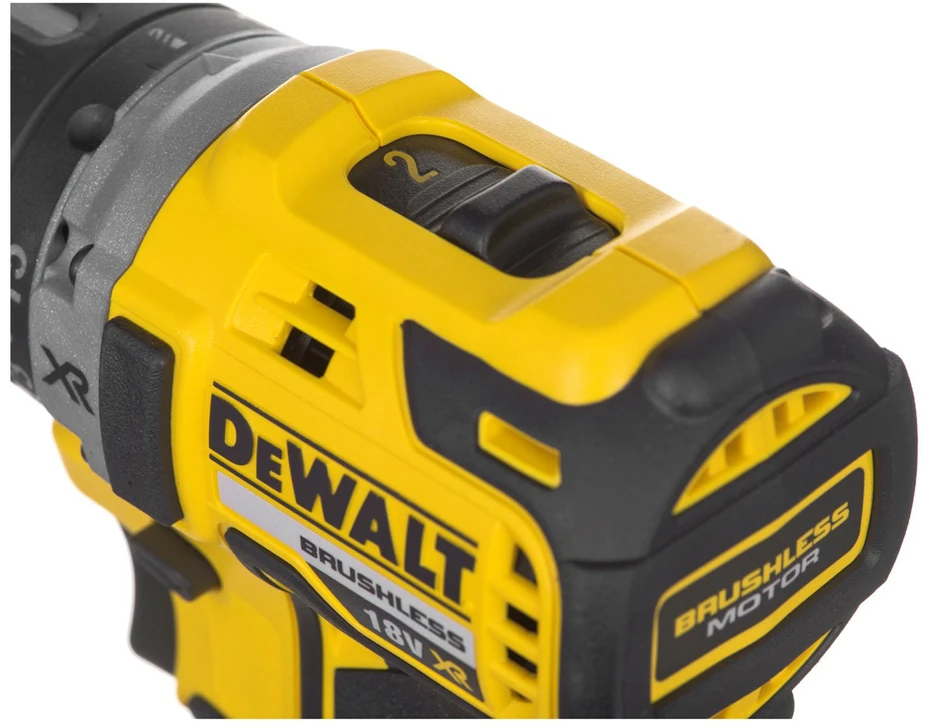 DeWALT akumuliatorinis suktuvas gręžtuvas DCD791P2, 18V, 70Nm, 2x5.0Ah