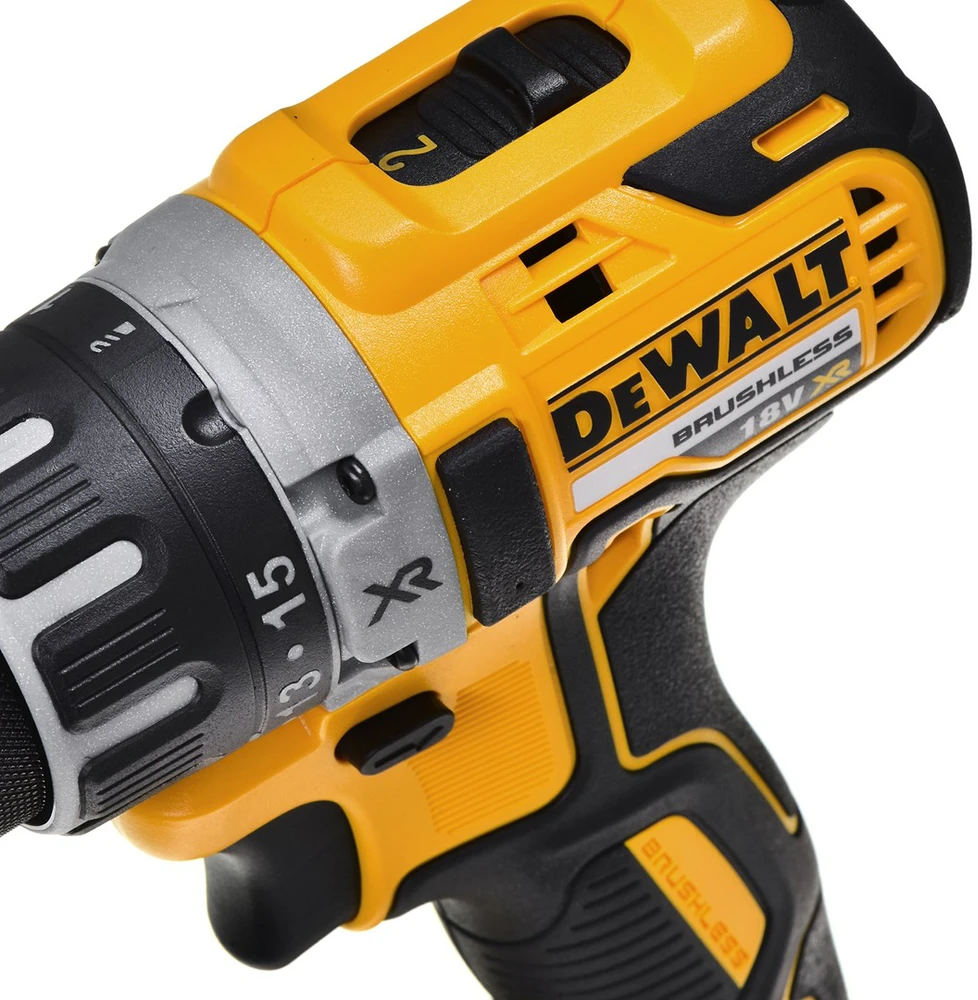 DeWALT akumuliatorinis suktuvas gręžtuvas DCD791P2, 18V, 70Nm, 2x5.0Ah