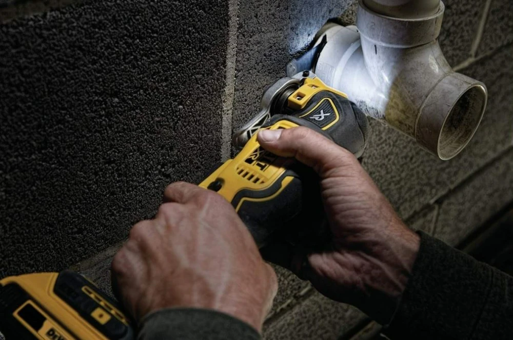 DEWALT daugiafunkcinis įrankis DCS356NT 18V, be akumuliatoriaus ir kroviklio, TSTAK lagaminas