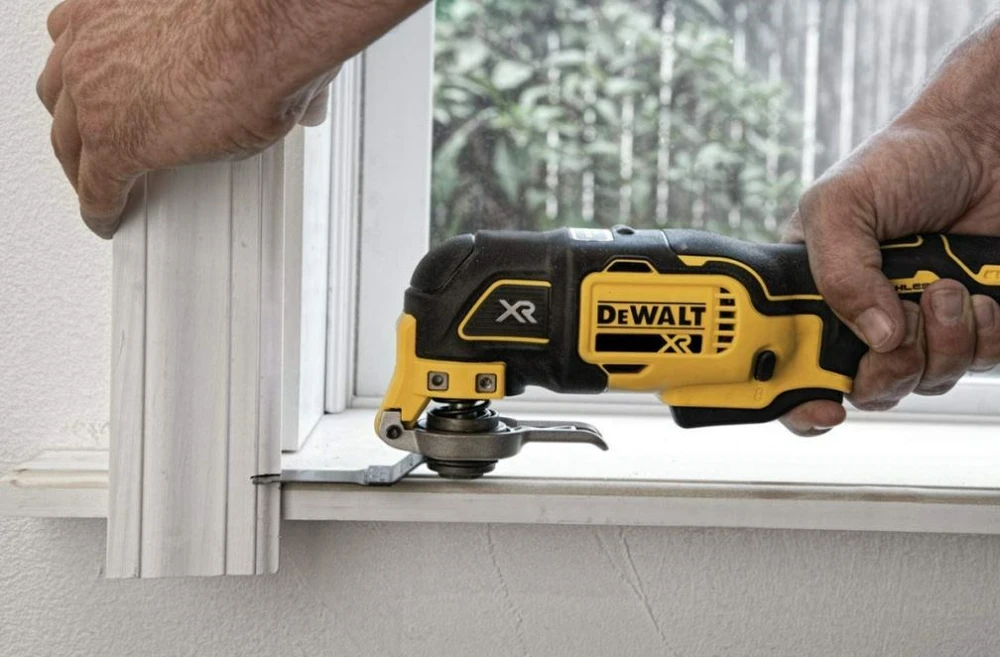 DEWALT daugiafunkcinis įrankis DCS356NT 18V, be akumuliatoriaus ir kroviklio, TSTAK lagaminas