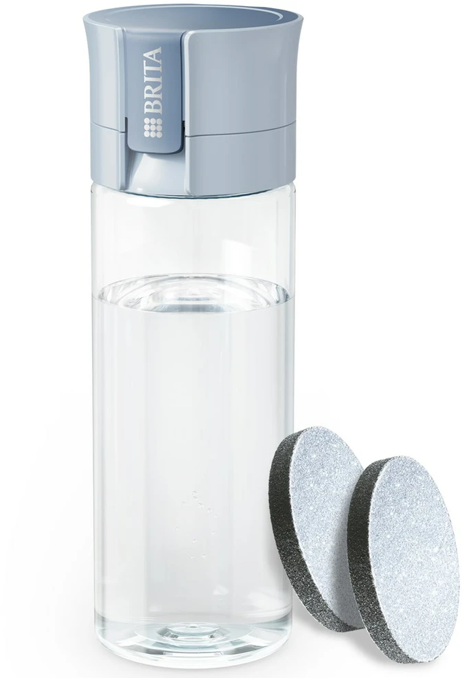 Gertuvė Brita Vital + 2 Brita MicroDisc vandens filtrai, pilkos spalvos aprašymas - Prekės nuotrauka