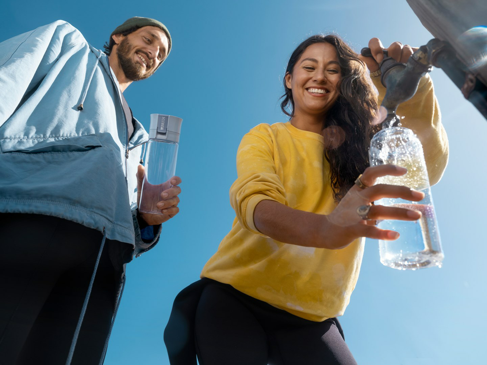 Gertuvė Brita Vital + 2 Brita MicroDisc vandens filtrai, žalios spalvos aprašymas - Prekės nuotrauka