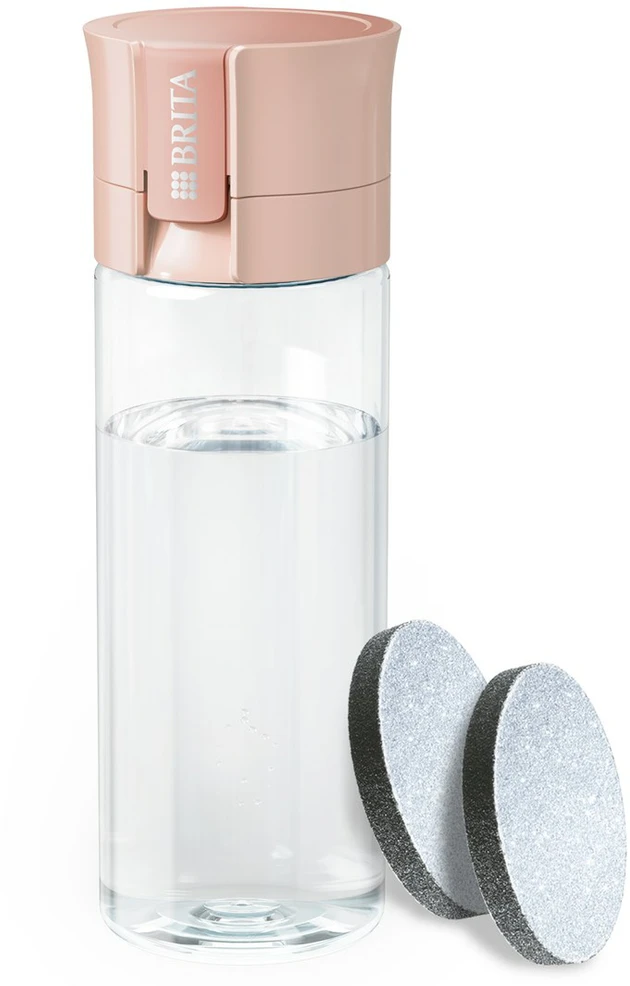 Gertuvė Brita Vital + 2 Brita MicroDisc vandens filtrai, persiko spalvos aprašymas - Prekės nuotrauka