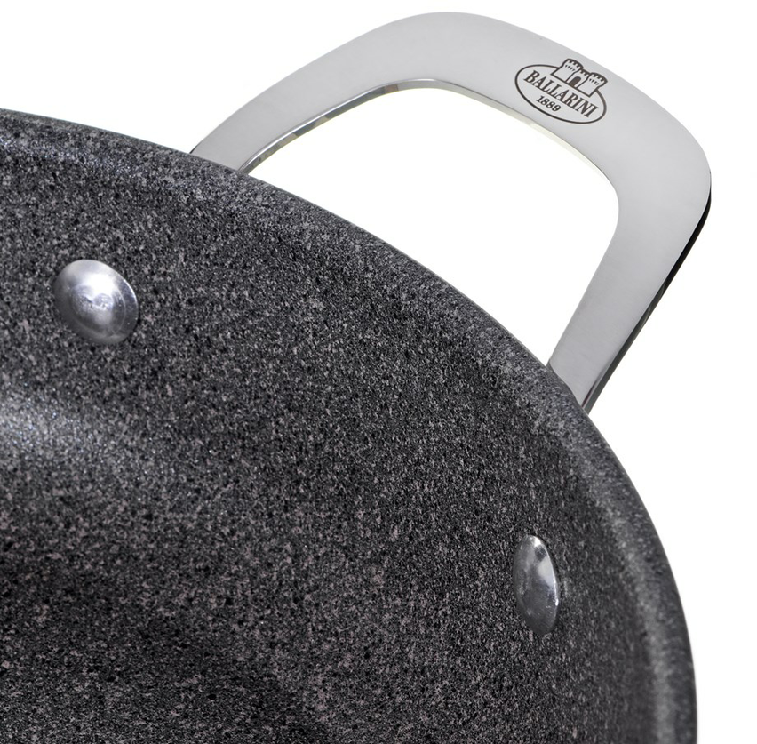 Frying Pan Ballarini Salina Granitium Deep with 2 Handles Granite 28cm 75002-810-0