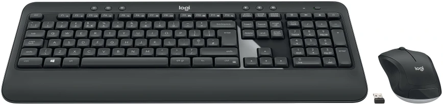 Belaidis pelės ir klaviatūros rinkinys Logitech MK540 Advanced, išdėstymas: Čekų (Qwertz) aprašymas - Prekės nuotrauka
