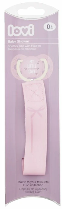 LOVI grandinėlė čiulptukui BABY SHOWER, 51/020girl aprašymas - Prekės nuotrauka