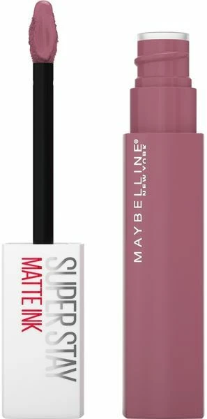 Maybelline New York Superstay Matte Ink Skysti matiniai lūpų dažai, 5 ml, spalva - 180 Revolutionary aprašymas - Prekės nuotrauka