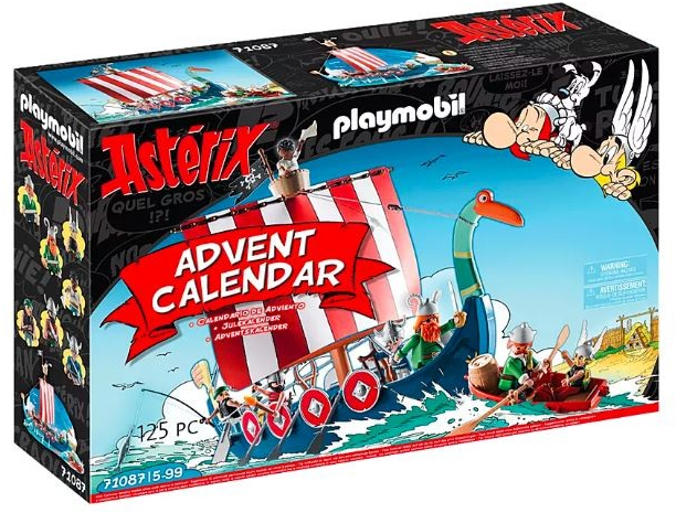 PLAYMOBIL Astérix : le calendrier de l'Avent pirate 71087. Maintenant