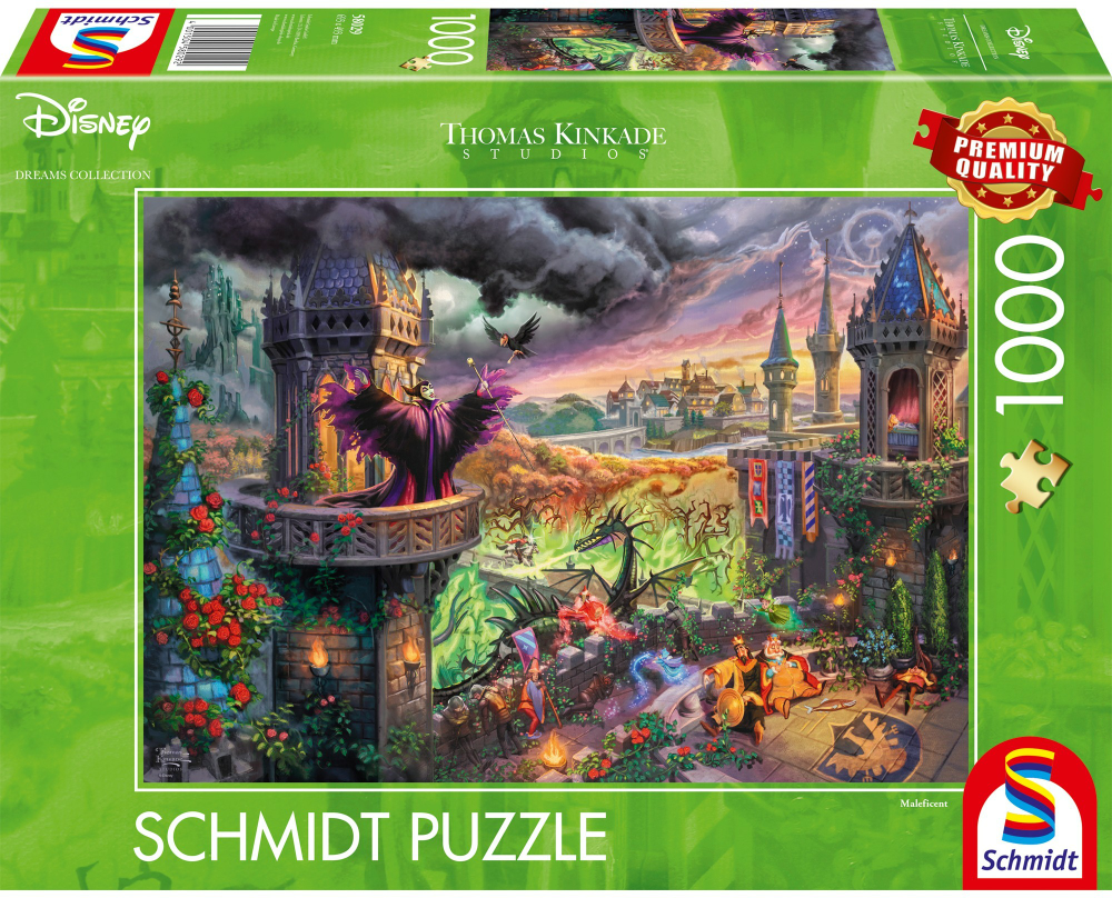 Schmidt Dėlionė 1000 vnt. - Maleficent aprašymas - Prekės nuotrauka