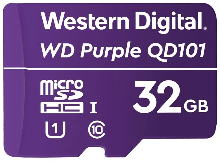 Atminties kortelė Western Digital WD Purple SC Ultra Endurance microSD Card 32GB aprašymas - Prekės nuotrauka