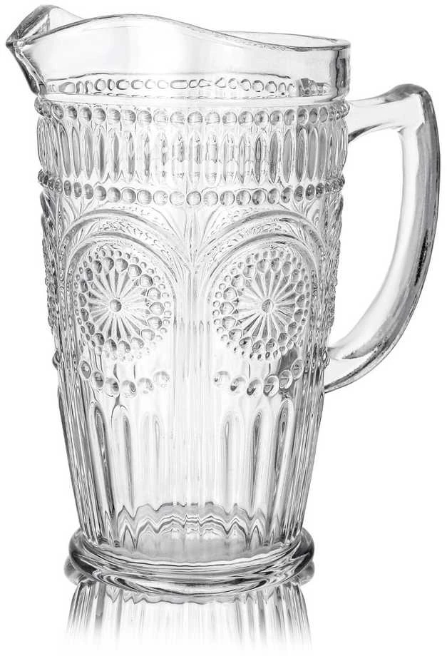 Ąsotis su rankena Homla BARREL permatomas, 1,3 l