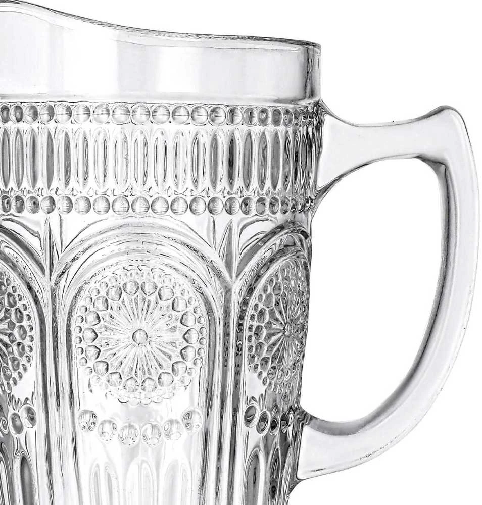 Ąsotis su rankena Homla BARREL permatomas, 1,3 l