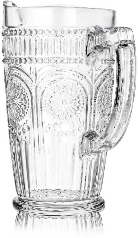Ąsotis su rankena Homla BARREL permatomas, 1,3 l