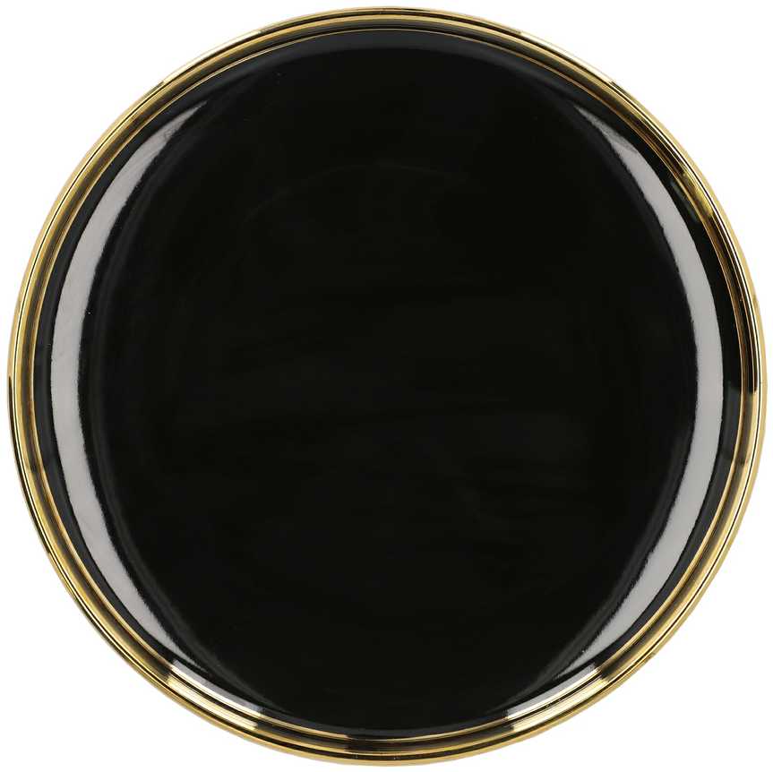 Cup with a saucer and spoon Homla SINNES Juodas, 200 ml