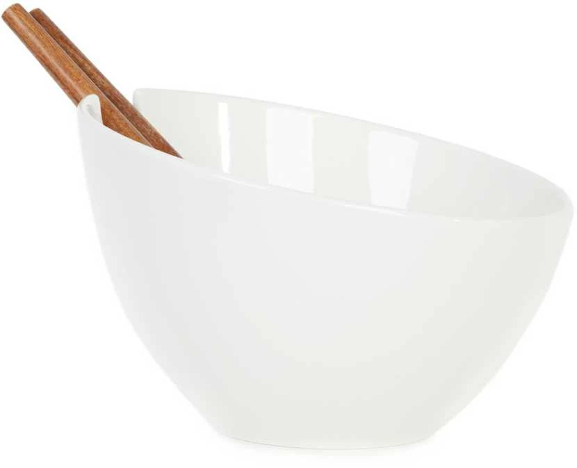 Salotų dubuo su indais Homla MOOKA, 24 cm