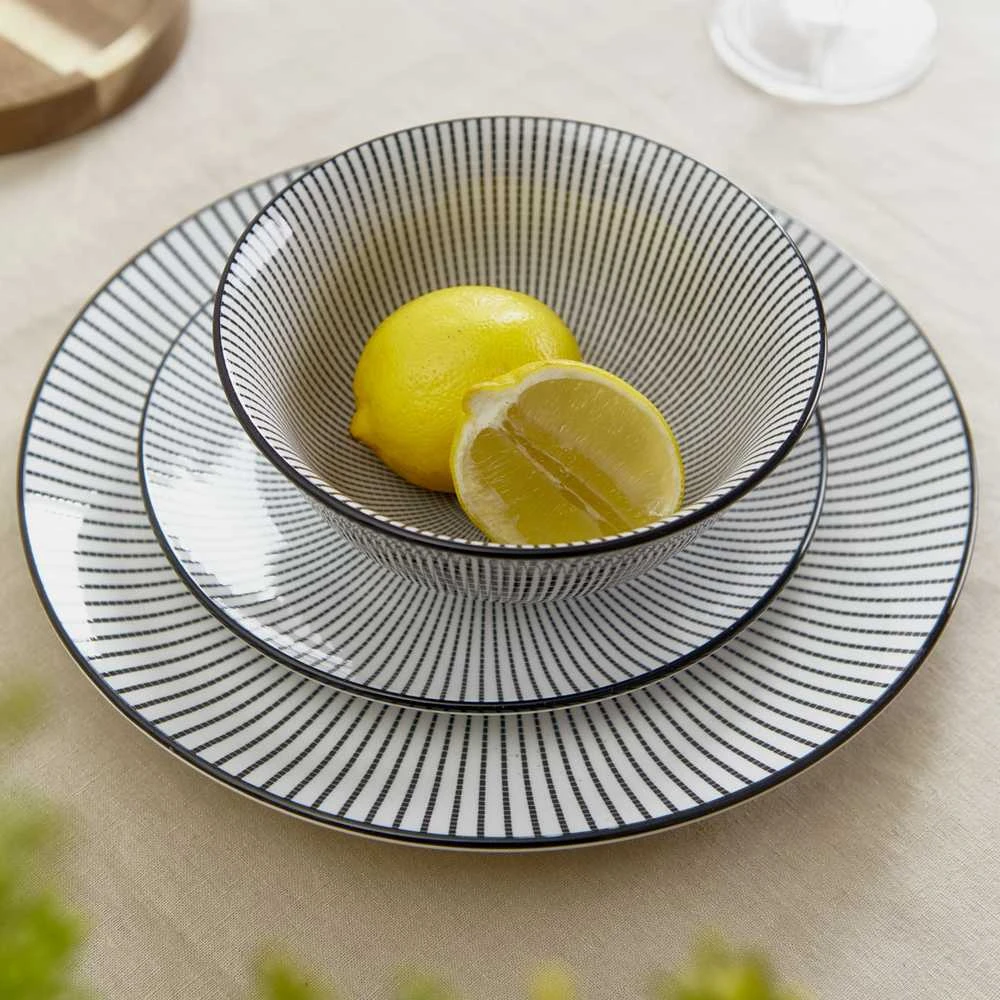 Bowl Homla NAVIA Juodas, 16 cm